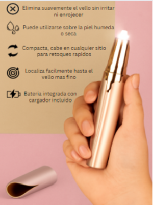Depiladora eléctrica de cejas